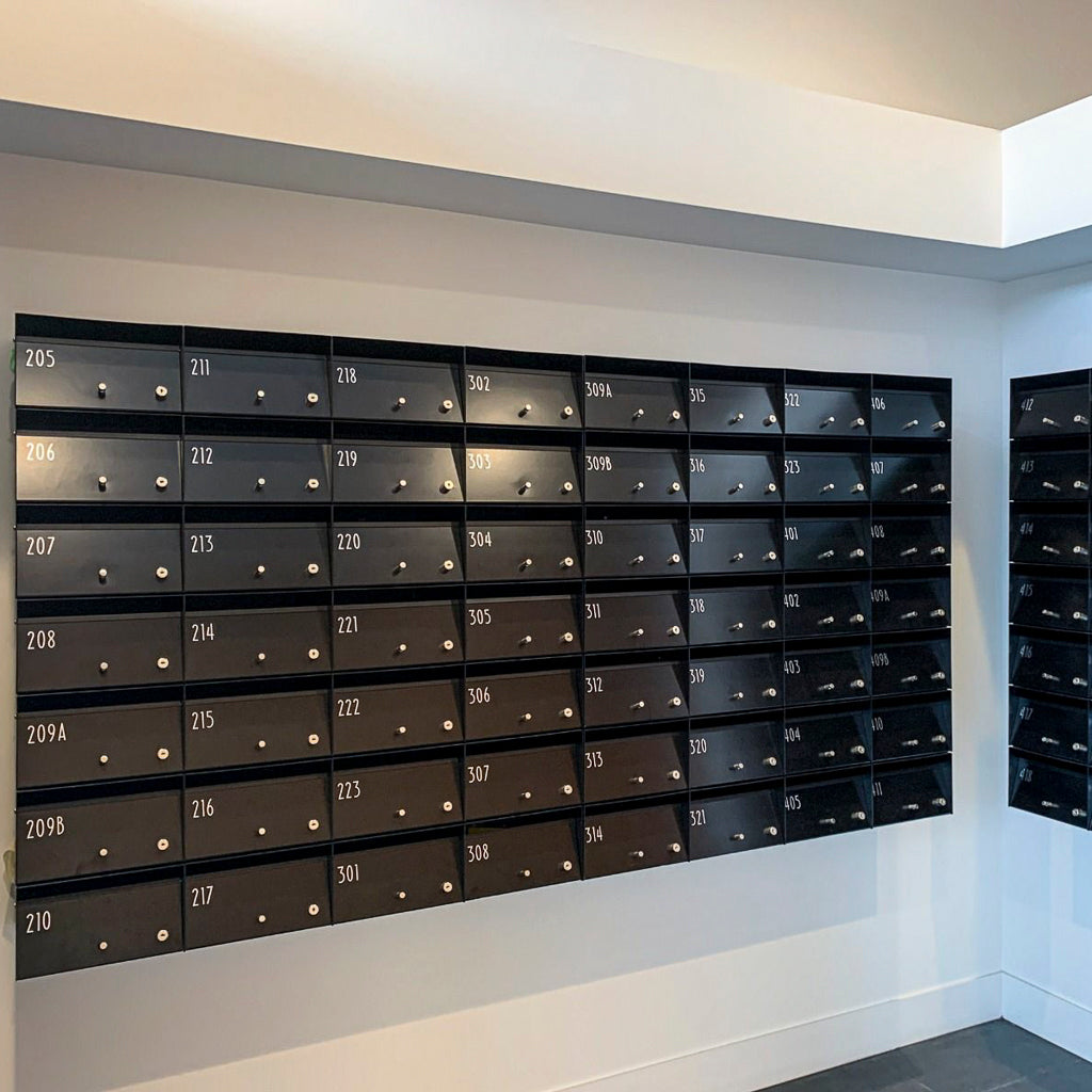 Box Design. Letterbox Numbers and Letters 50mm