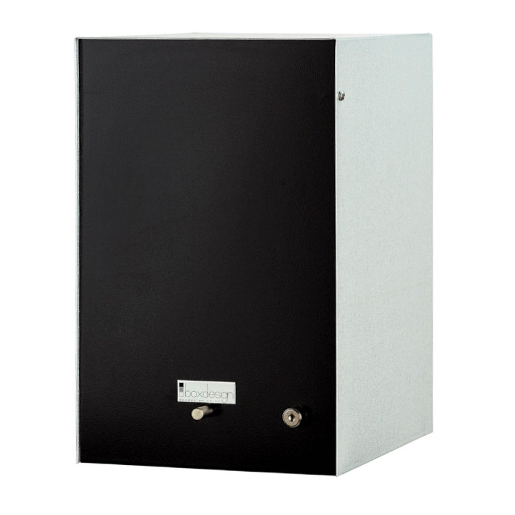 Box Design. Designer letterbox - Silver Pearl casing