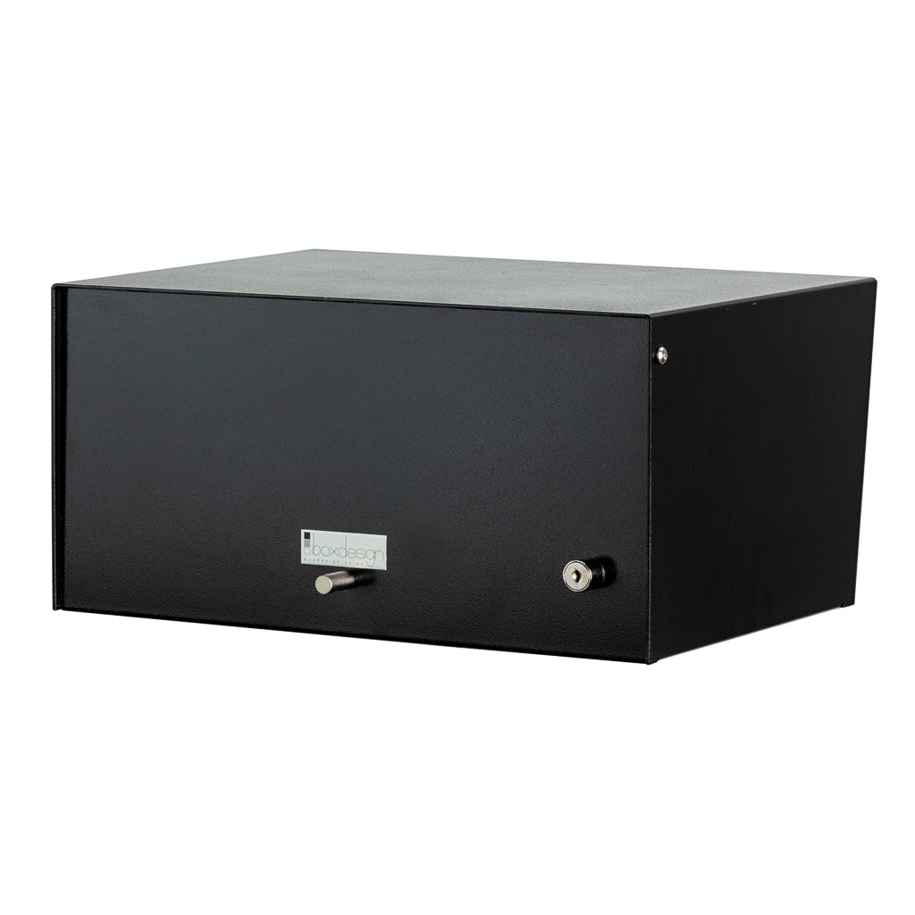 Box Design. Metro letterbox - Black casing