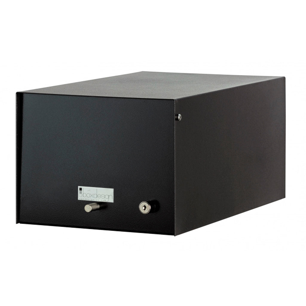 Box Design. Urban letterbox - Black casing