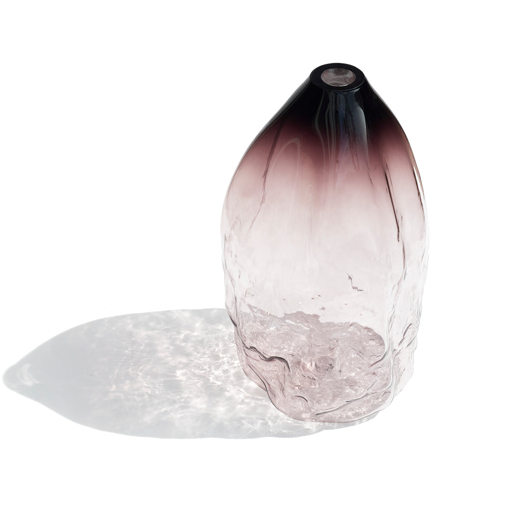 Luke Jacomb Studio. Crushed Vase - Narrow Neck - Large