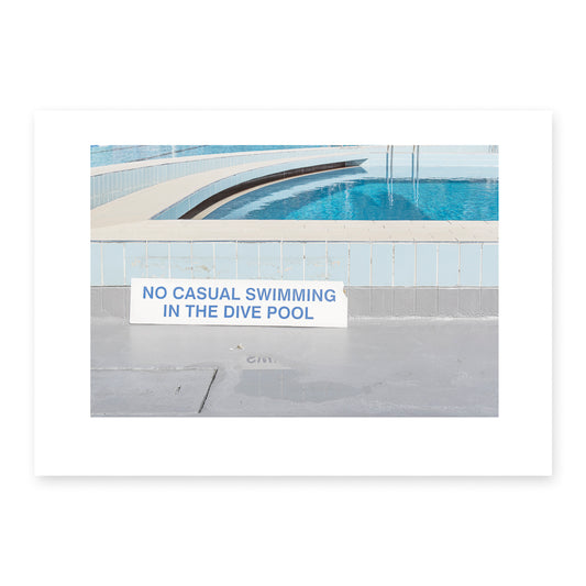 Sophie Heyworth. Pool series | No Casual Swimming