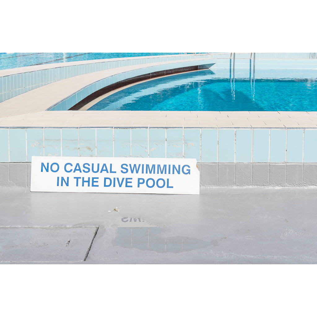 Sophie Heyworth. Pool series | No Casual Swimming