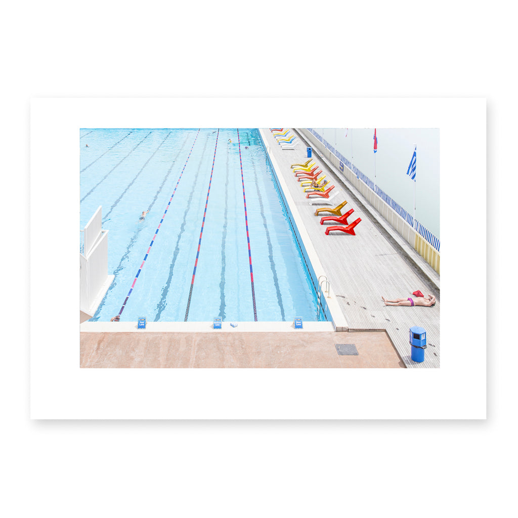 Sophie Heyworth. Pool series | Footprints
