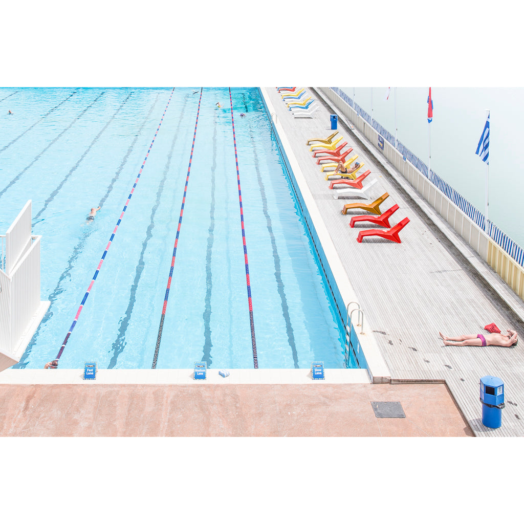 Sophie Heyworth. Pool series | Footprints