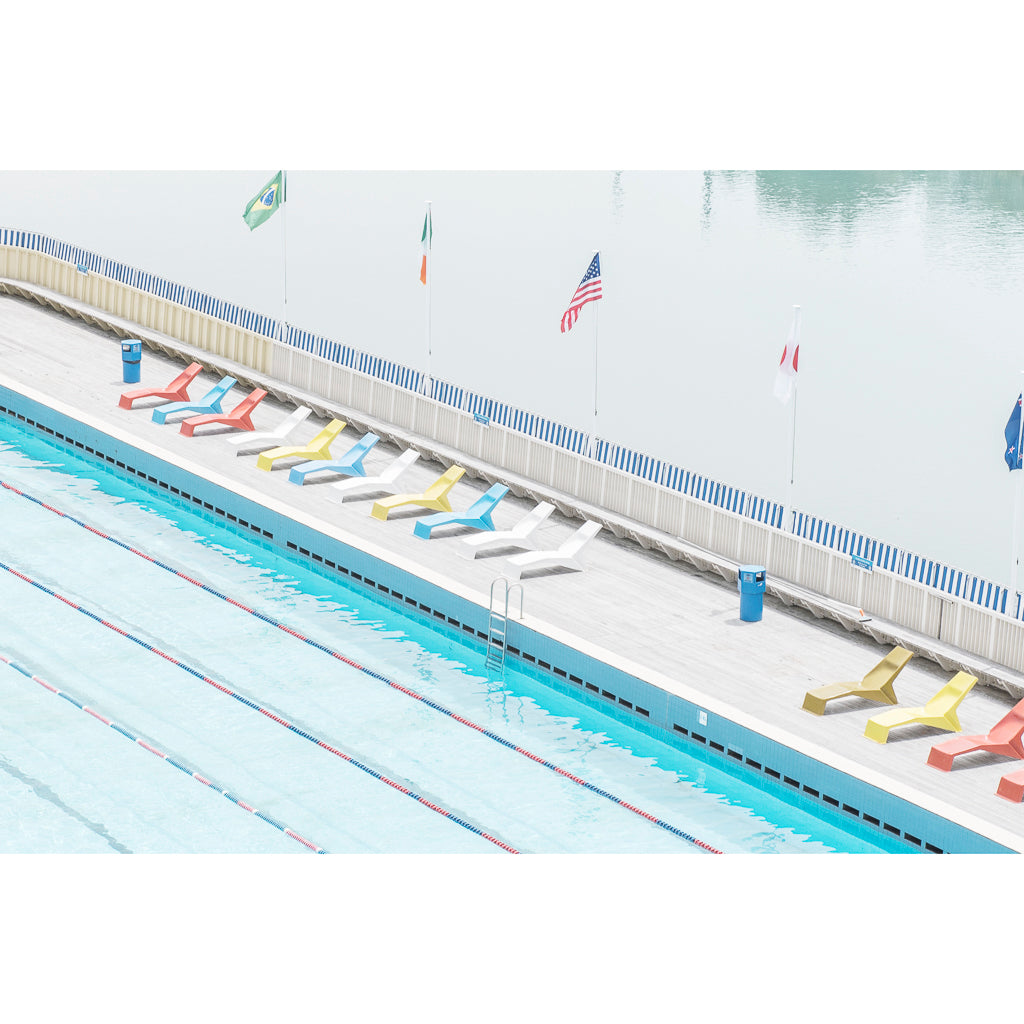 Sophie Heyworth. Pool series | Loungers