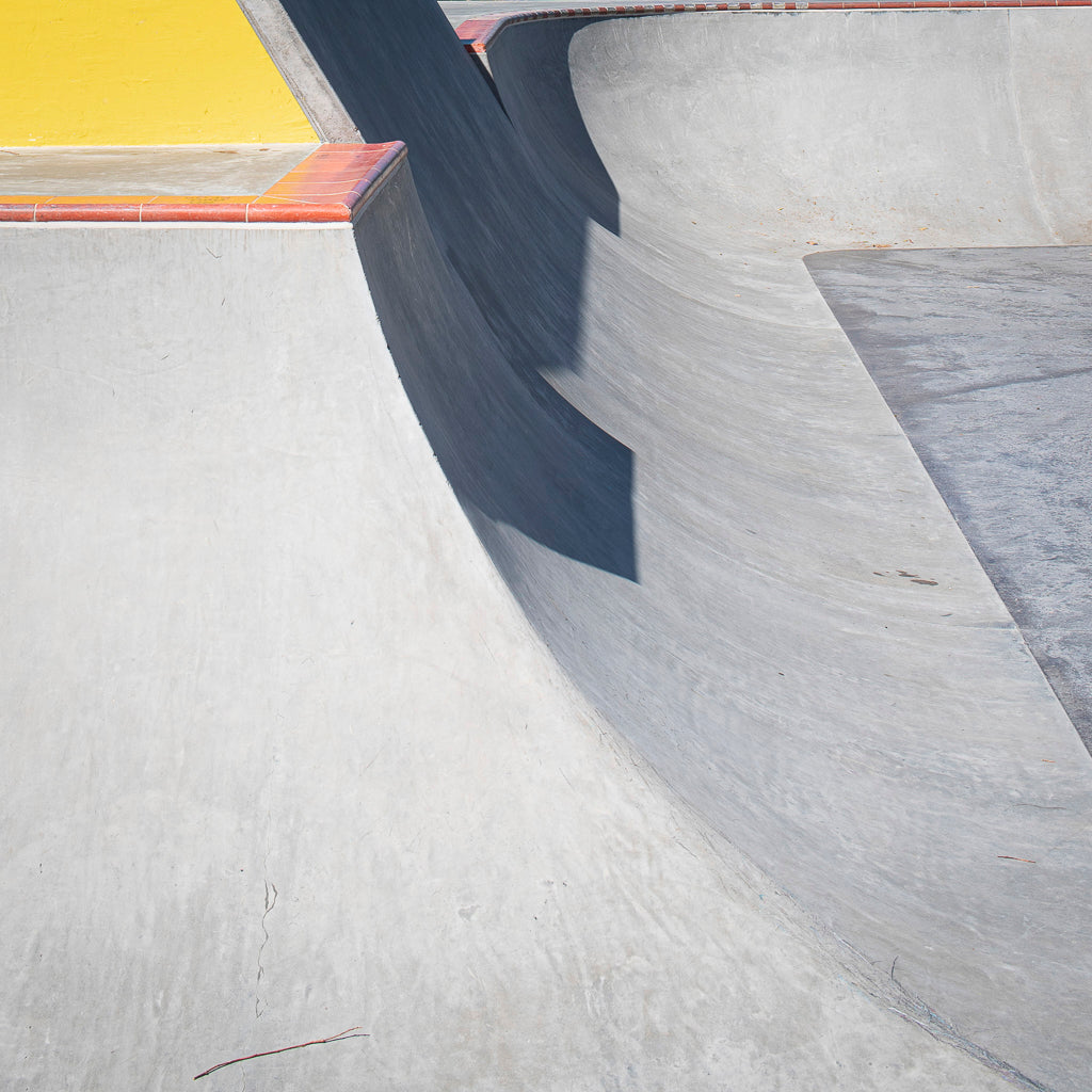 Sophie Heyworth. Skatepark series | Transition Yellow