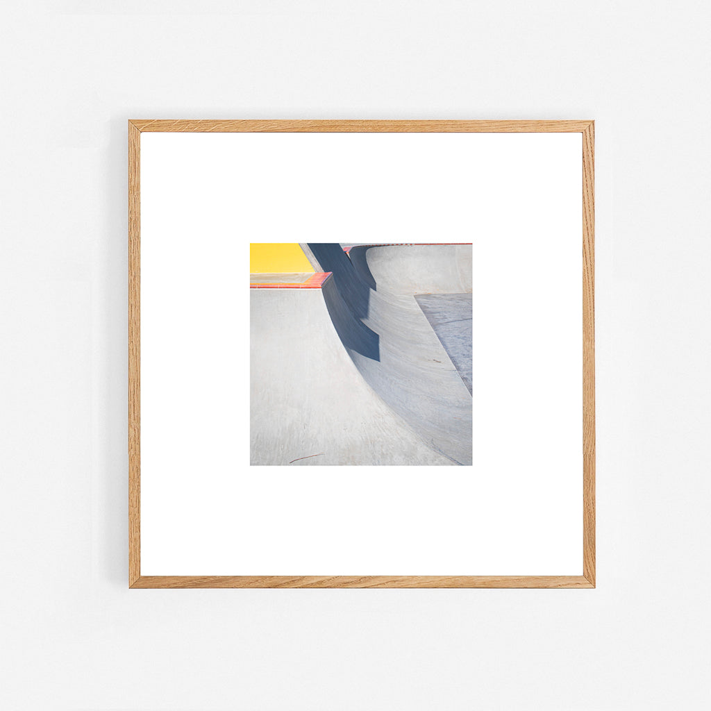 Sophie Heyworth. Skatepark series | Transition Yellow