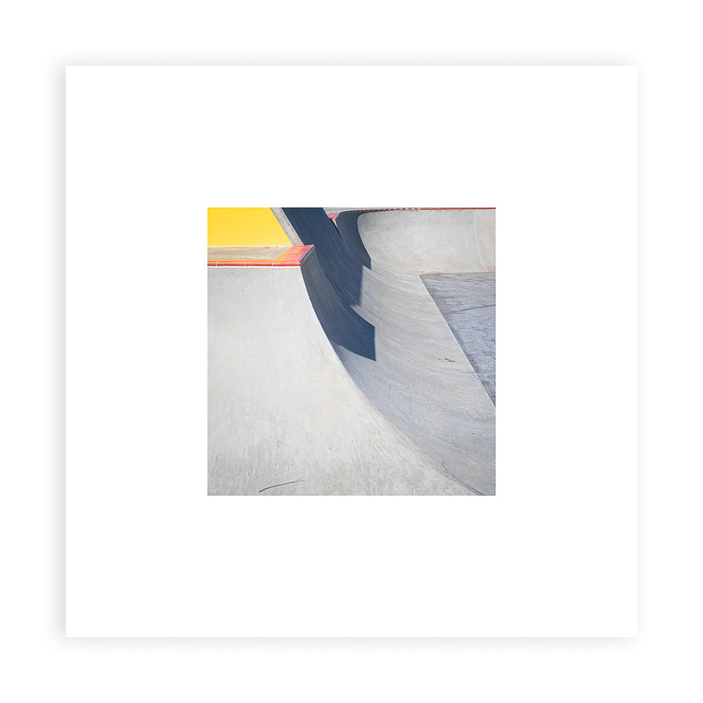 Sophie Heyworth. Skatepark series | Transition Yellow