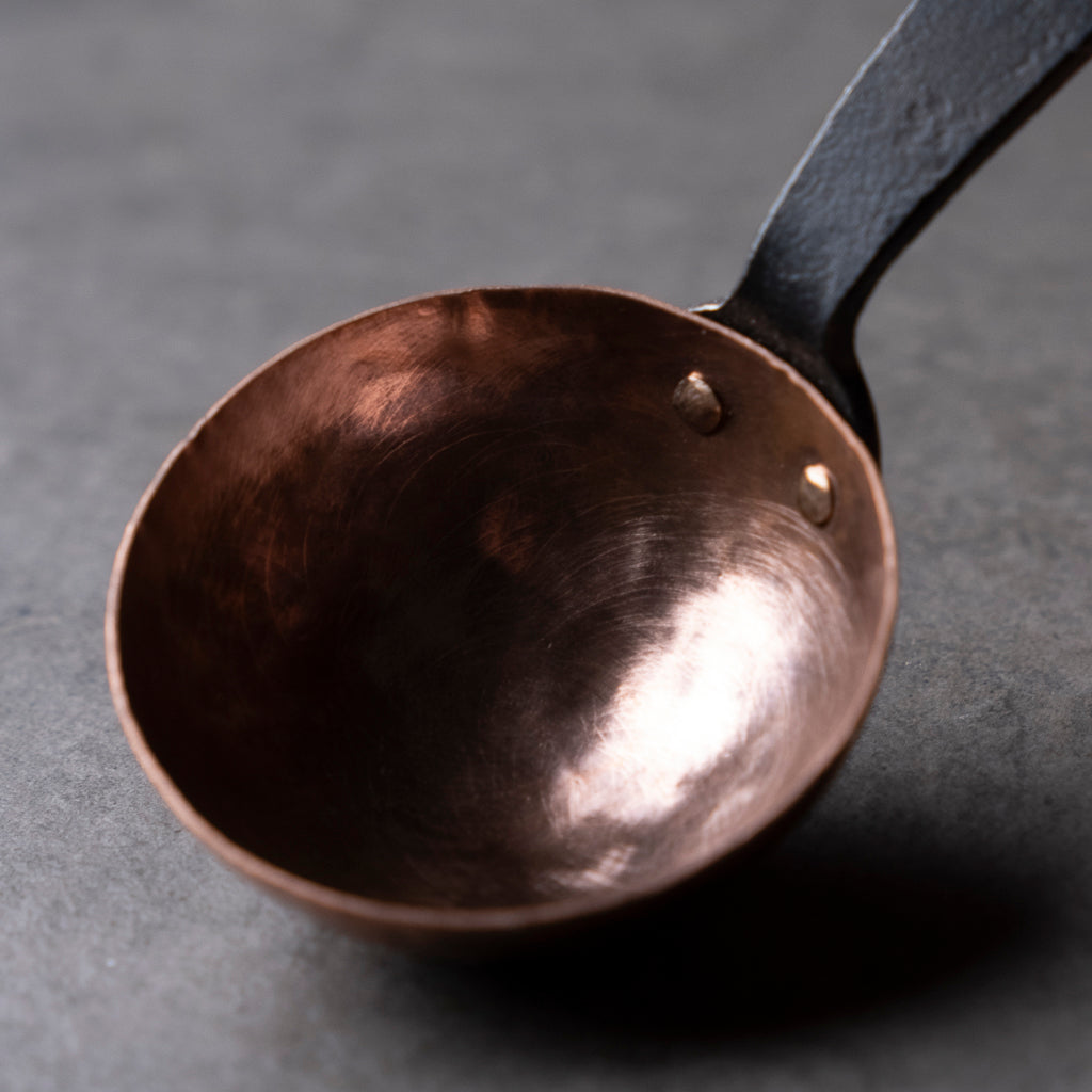 The Solo Blacksmith. Copper Coffee Scoop